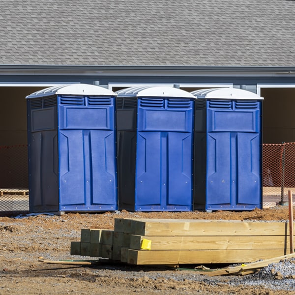 are there any restrictions on where i can place the porta potties during my rental period in Woodburn OR